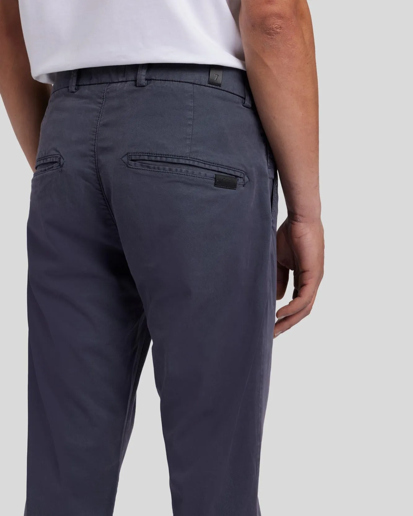 Weightless Adrien Chino in Twilight Blue sold by 7 For All Mankind product image thumbnail 5