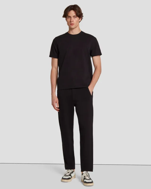 Travel Chino in Black sold by 7 For All Mankind