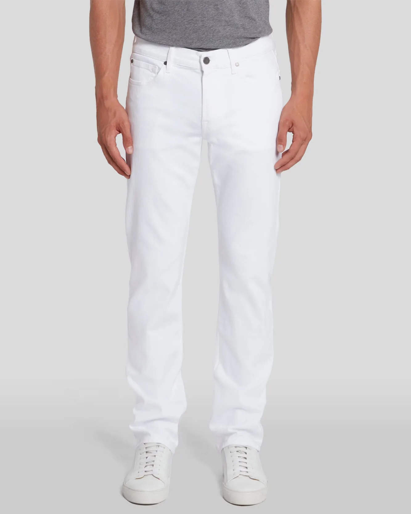 Luxe Performance Slimmy Clean Pocket In White sold by 7 For All Mankind product image thumbnail 2