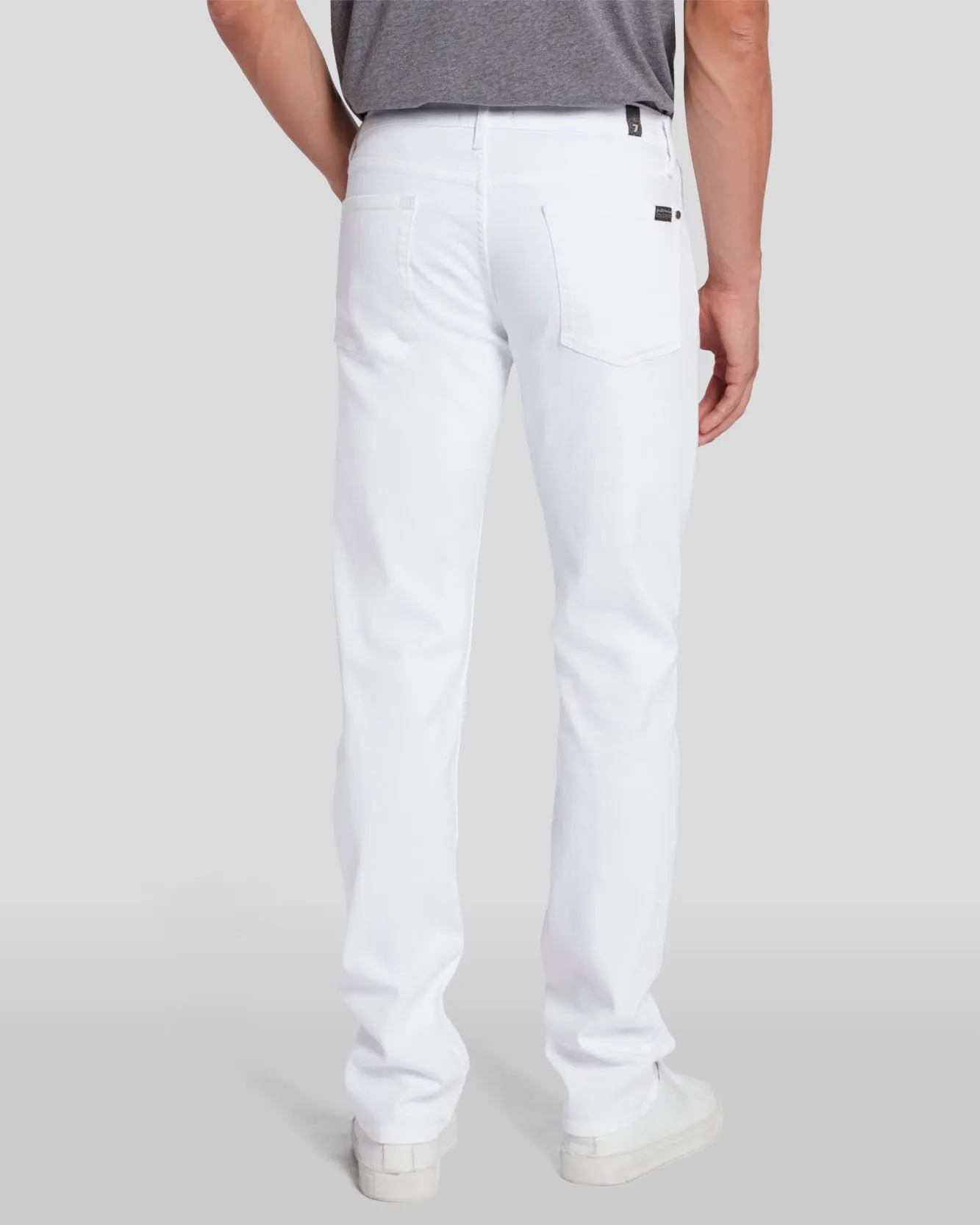 Luxe Performance Slimmy Clean Pocket In White sold by 7 For All Mankind product image thumbnail 4