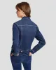 Luxe Vintage Classic Trucker Jacket in Deep Soul sold by 7 For All Mankind