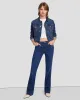 Luxe Vintage Classic Trucker Jacket in Deep Soul sold by 7 For All Mankind