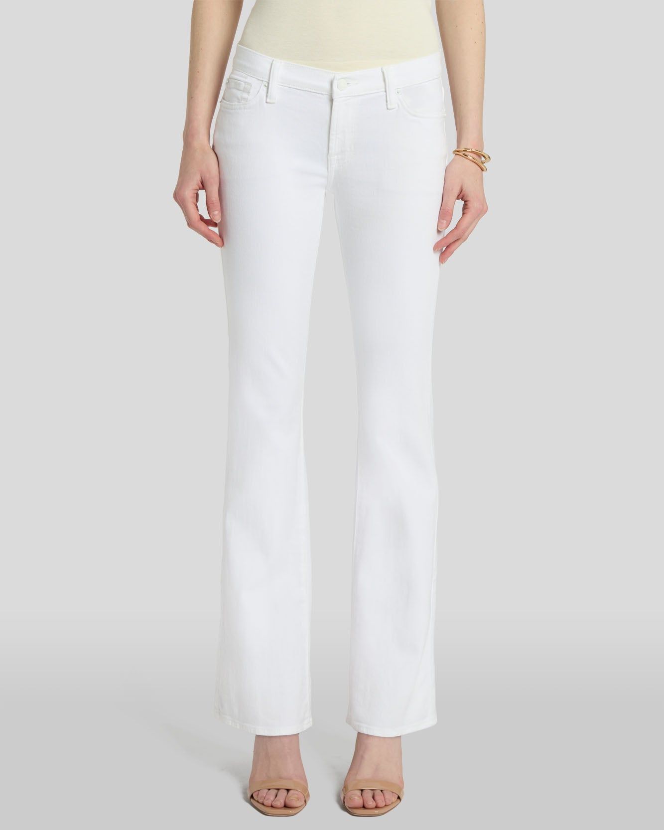 Broken Twill Original Bootcut in White sold by 7 For All Mankind product image thumbnail 2