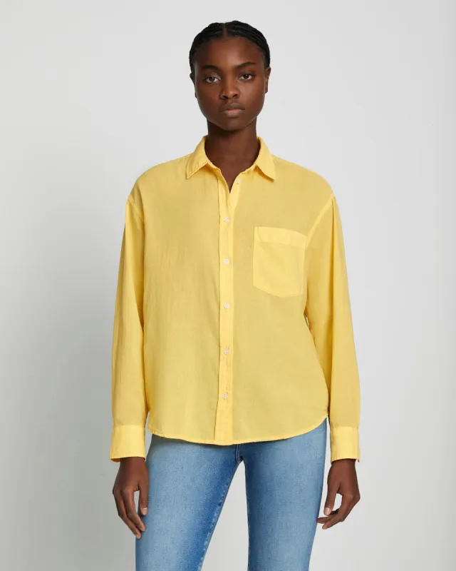 Classic Button Up Shirt in Jojoba sold by 7 For All Mankind