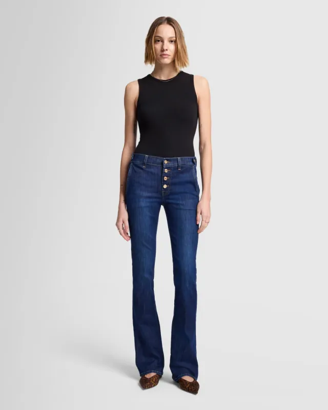 B(air) Bootcut in Rinsed Indigo sold by 7 For All Mankind