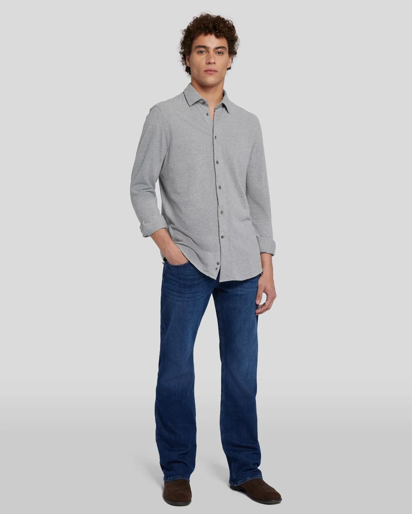 Brett Bootcut in Ground sold by 7 For All Mankind