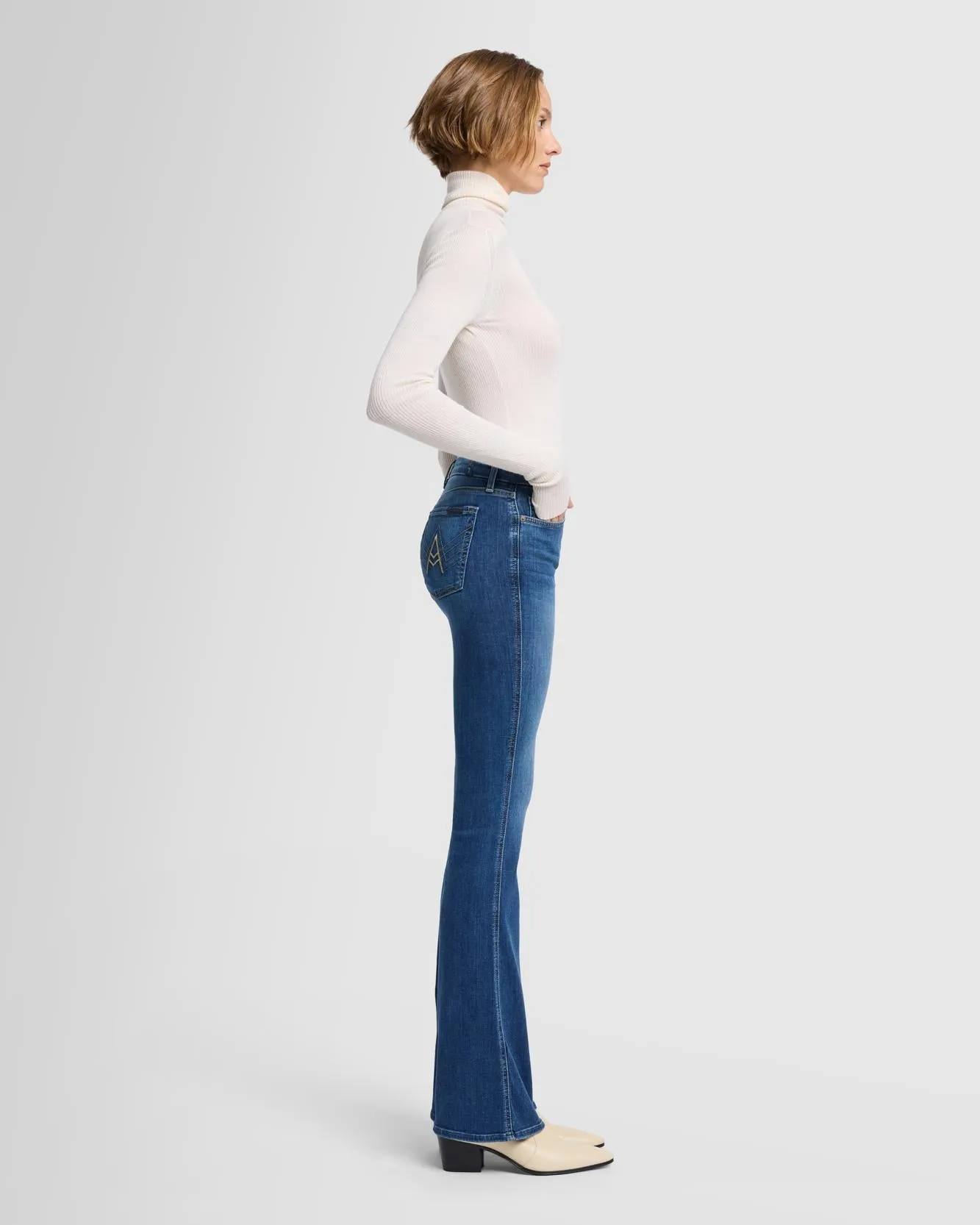 'A' Pocket in Anthem Blue sold by 7 For All Mankind product image thumbnail 5