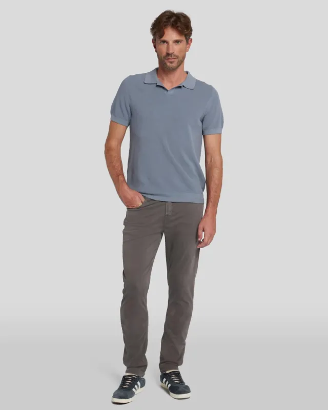 Luxe Performance Slimmy in Irongate sold by 7 For All Mankind