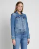 Classic Trucker Jacket in Lyme sold by 7 For All Mankind