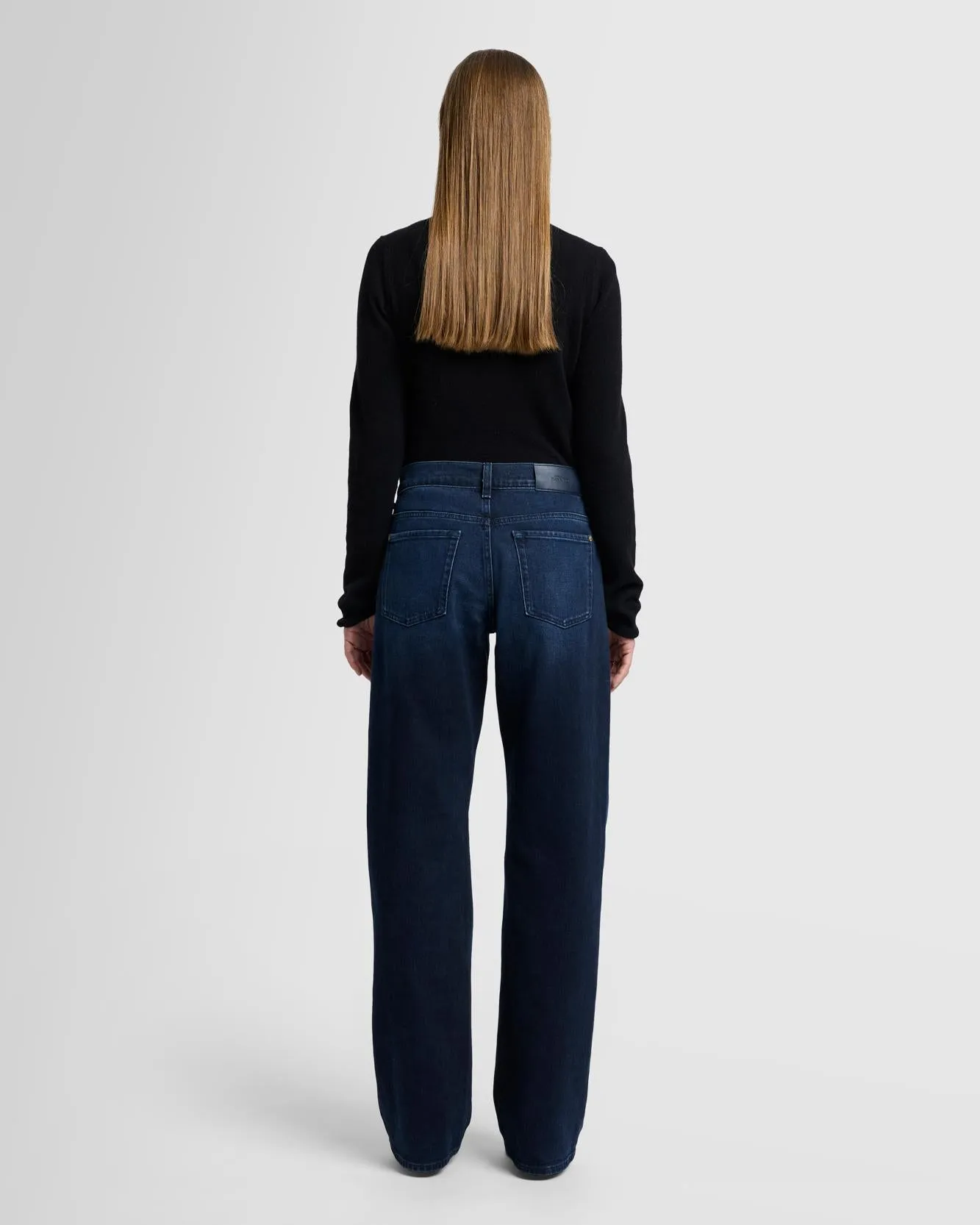 MANKIND Tess Trouser in Blue Monday sold by 7 For All Mankind product image thumbnail 3