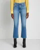 Luxe Vintage High Waist Slim Kick in Lyme sold by 7 For All Mankind