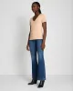Pima Cotton Easy V-Neck Tee in Prairie Sunset sold by 7 For All Mankind
