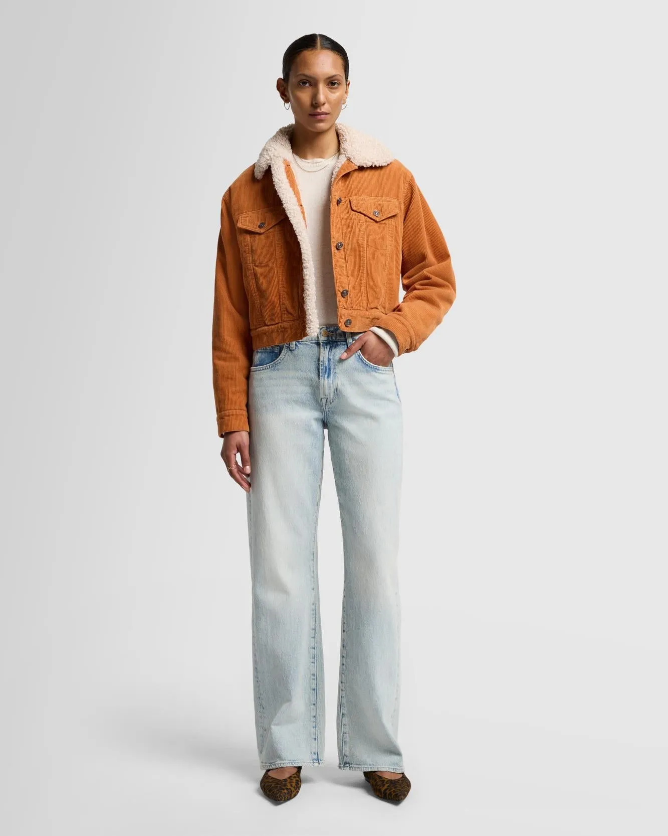 MANKIND Tess Trouser in Sunset Blvd sold by 7 For All Mankind