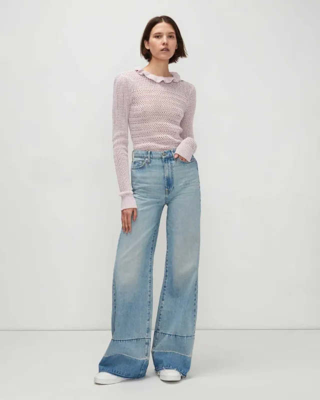 Ultra High Rise Jo In Glory Blue Rigid sold by 7 For All Mankind
