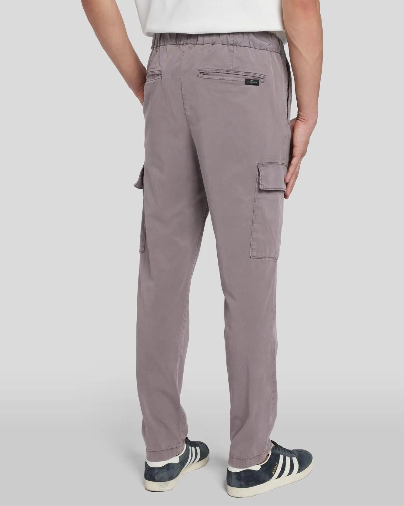 Weightless Cargo Jogger in Mauve sold by 7 For All Mankind product image thumbnail 4