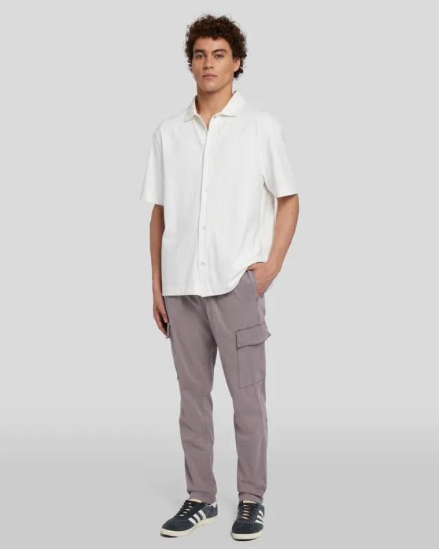 Weightless Cargo Jogger in Mauve sold by 7 For All Mankind