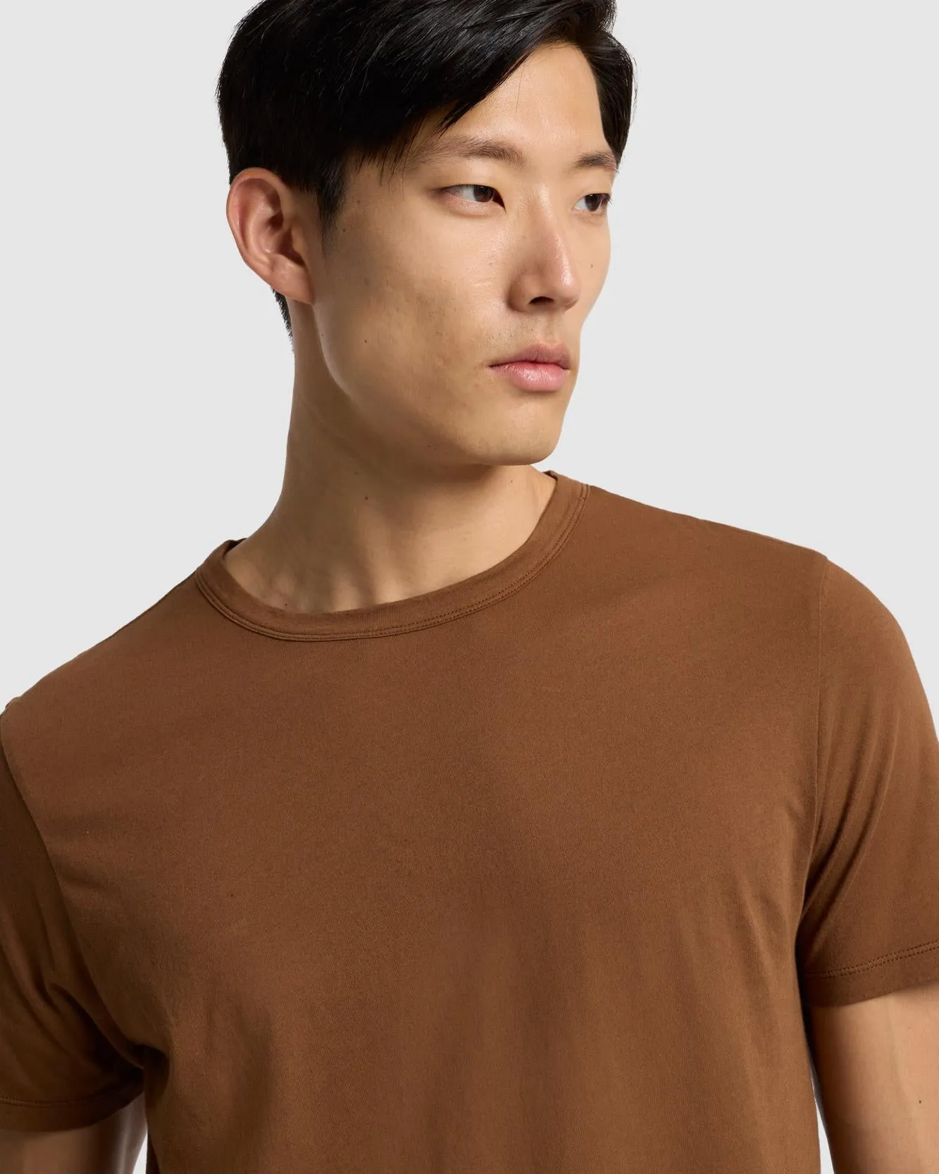 Featherweight Tee in Nutshell sold by 7 For All Mankind product image thumbnail 3
