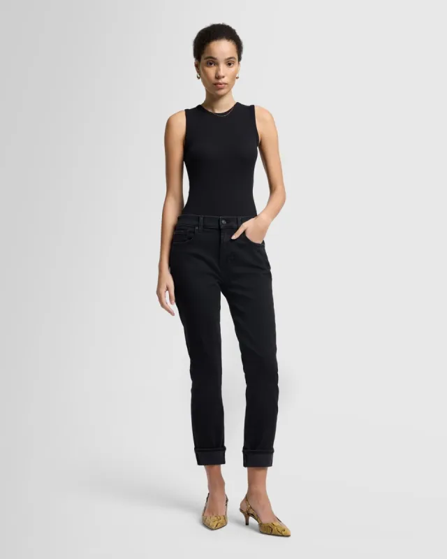 Slim Illusion Relaxed Skinny in Saturday Night sold by 7 For All Mankind