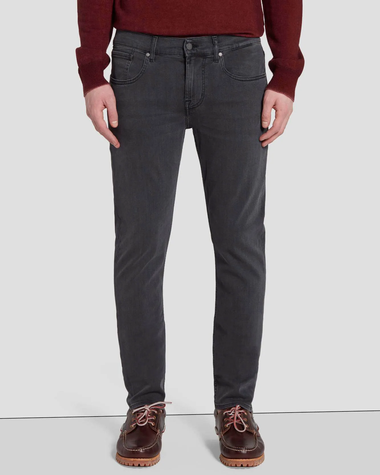 Luxe Performance Slimmy Tapered in Airy sold by 7 For All Mankind product image thumbnail 2