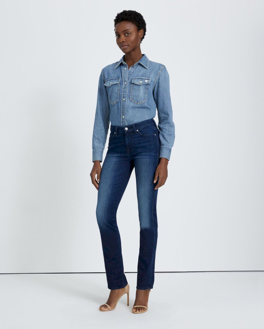 Kimmie Straight in Dian sold by 7 For All Mankind