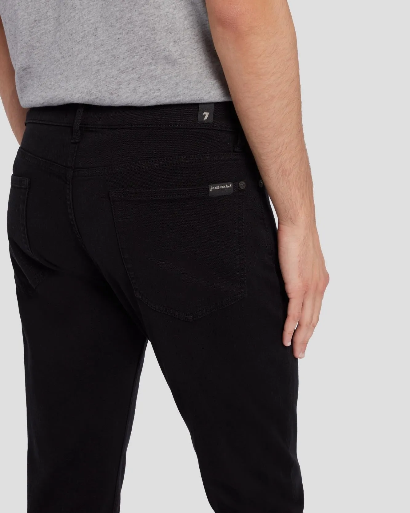 Left Hand Paxtyn in True Black sold by 7 For All Mankind product image thumbnail 5