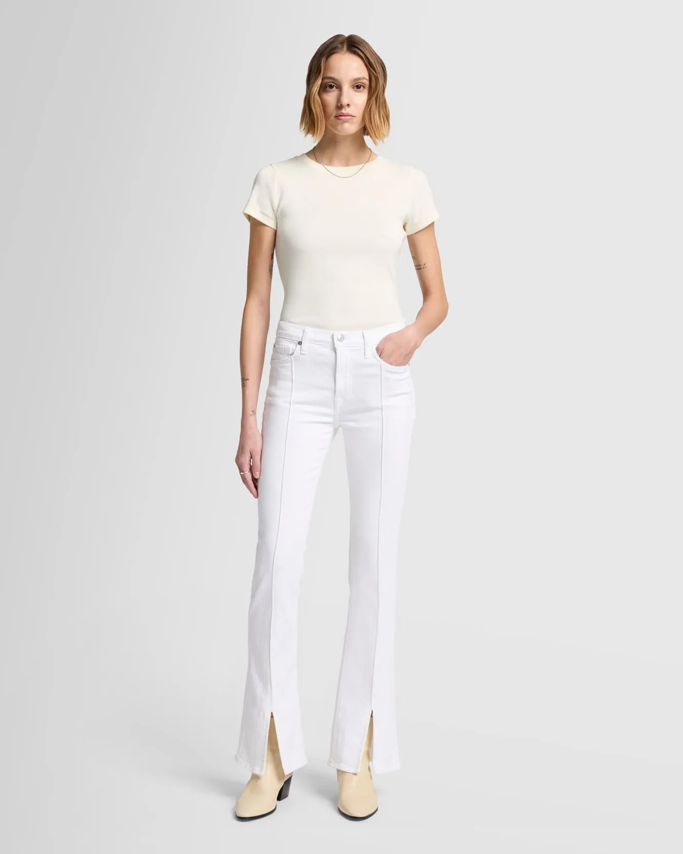 Tailorless Bootcut in Vesper sold by 7 For All Mankind