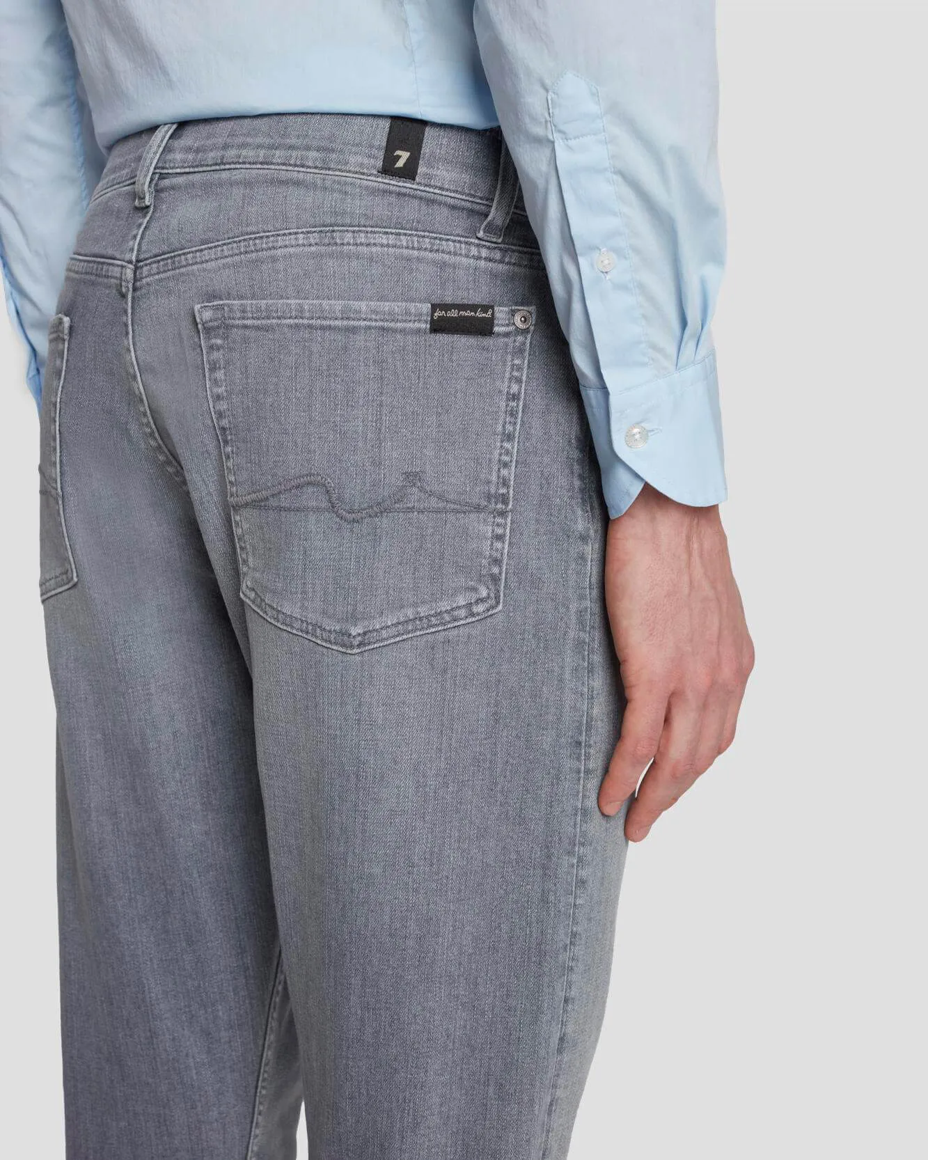 EarthKind Stretch Tek Adrien in Labyrinth sold by 7 For All Mankind product image thumbnail 5