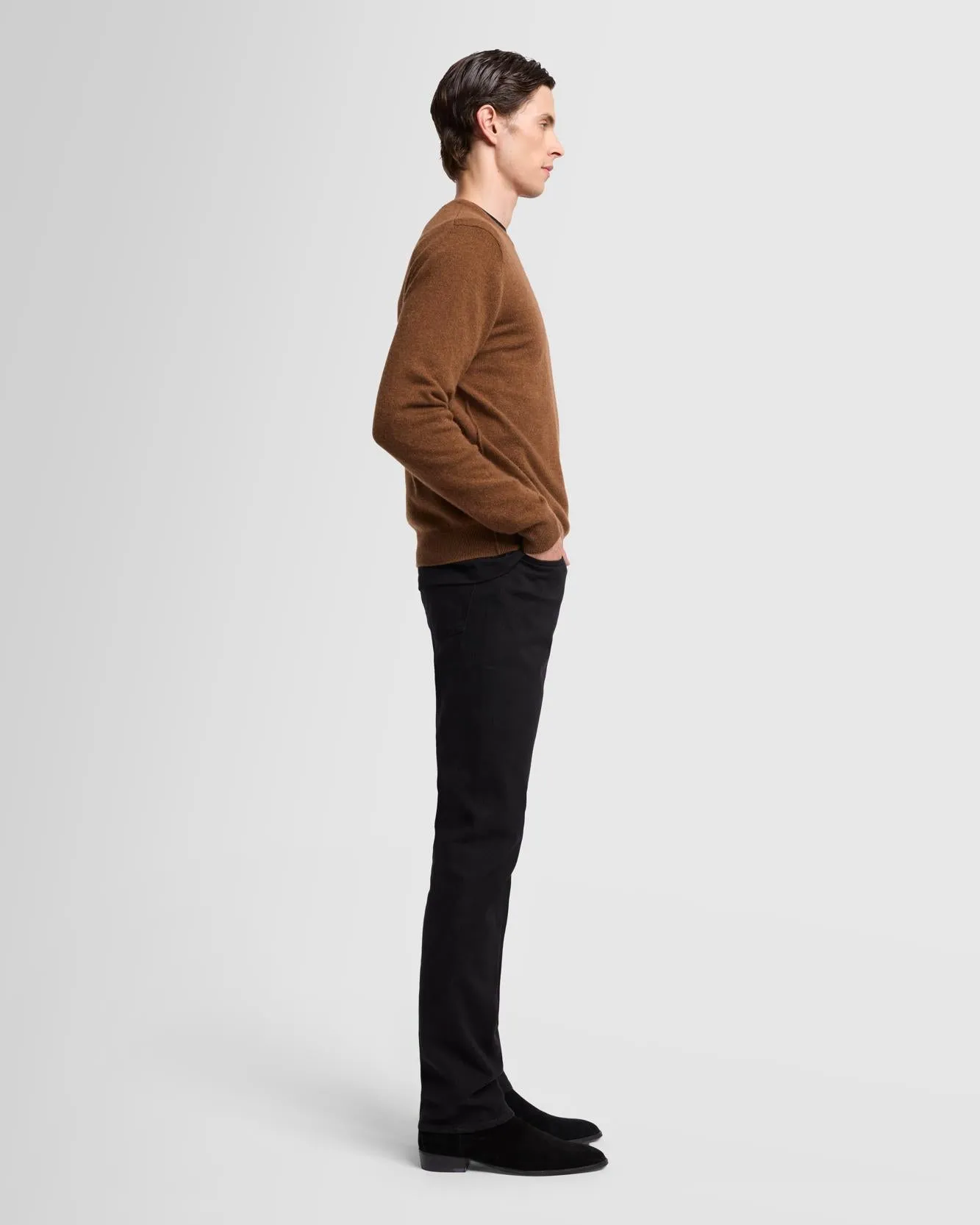 Cashmere Crew in Nutshell sold by 7 For All Mankind product image thumbnail 5
