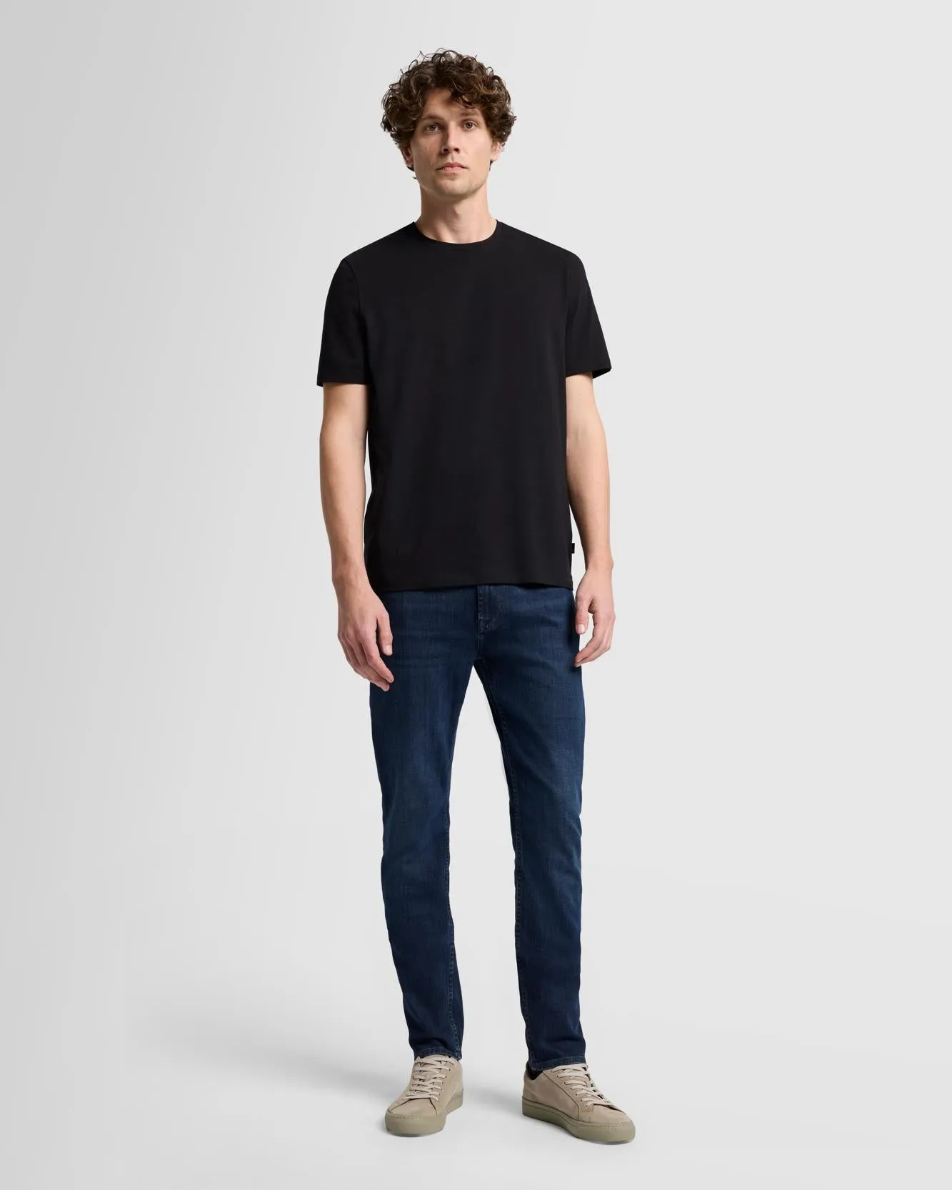 Stretch Tek Paxtyn in Comma sold by 7 For All Mankind