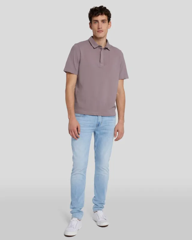 Left Hand Slimmy Tapered in Solstice sold by 7 For All Mankind