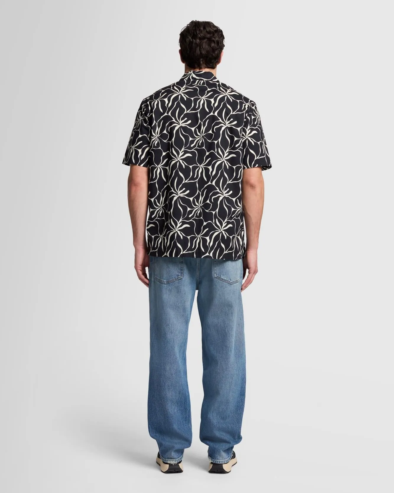 Camp Shirt in Blue Print sold by 7 For All Mankind product image thumbnail 4