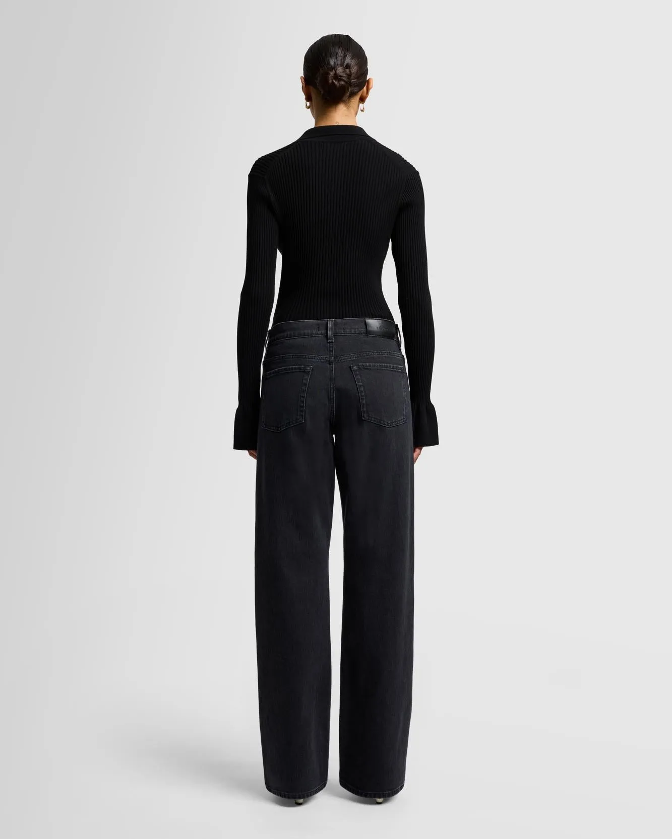 MANKIND Tess Trouser in Thunder sold by 7 For All Mankind product image thumbnail 3