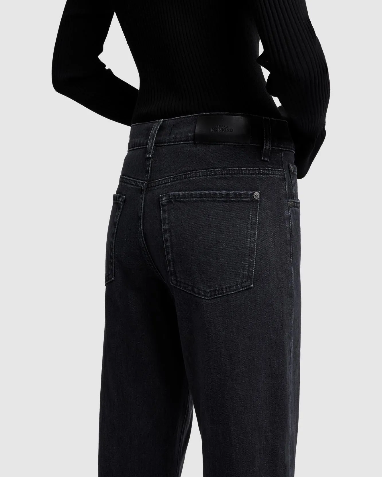 MANKIND Tess Trouser in Thunder sold by 7 For All Mankind product image thumbnail 5