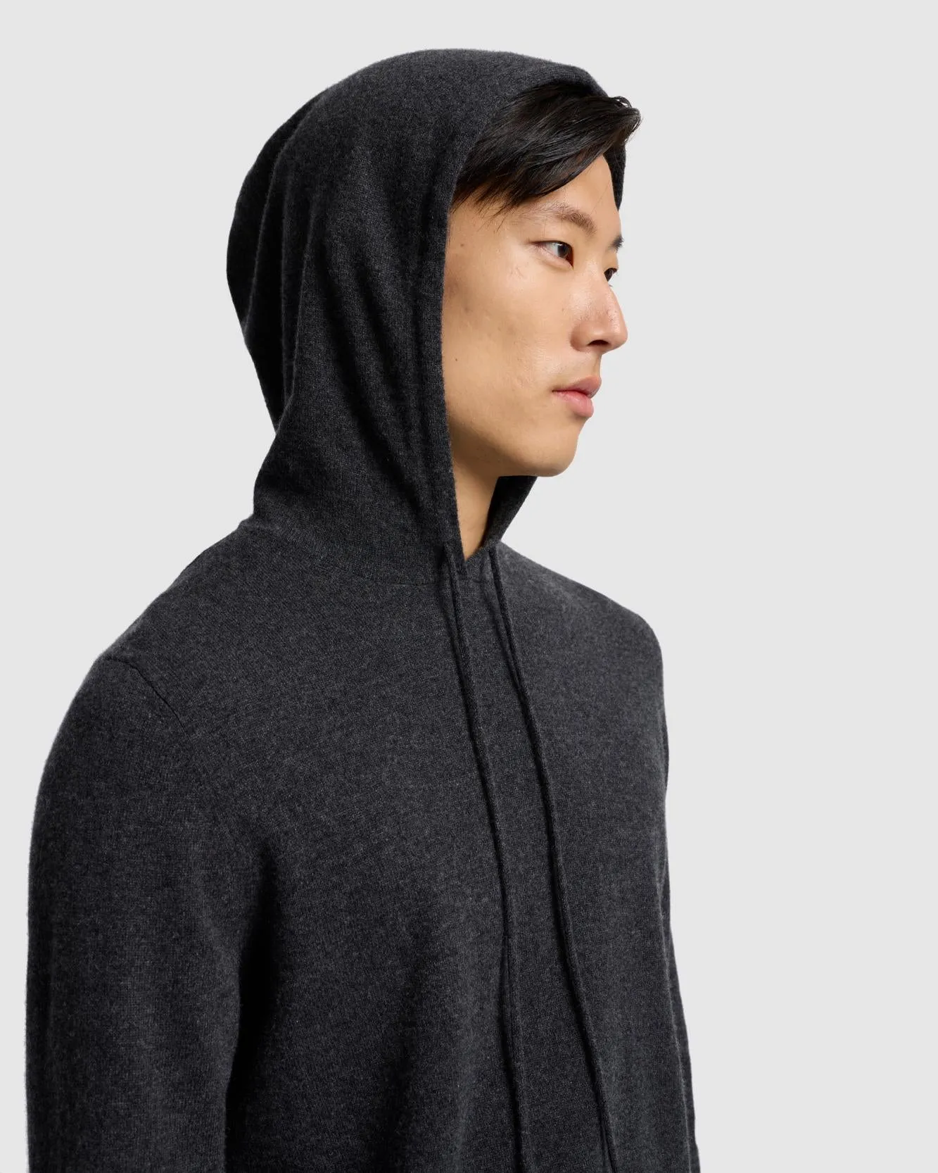 Cashmere Hoodie in Dark Grey sold by 7 For All Mankind product image thumbnail 3