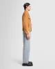 Suede Trucker Jacket in Biscuit sold by 7 For All Mankind