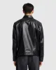 Leather Jacket in Black sold by 7 For All Mankind