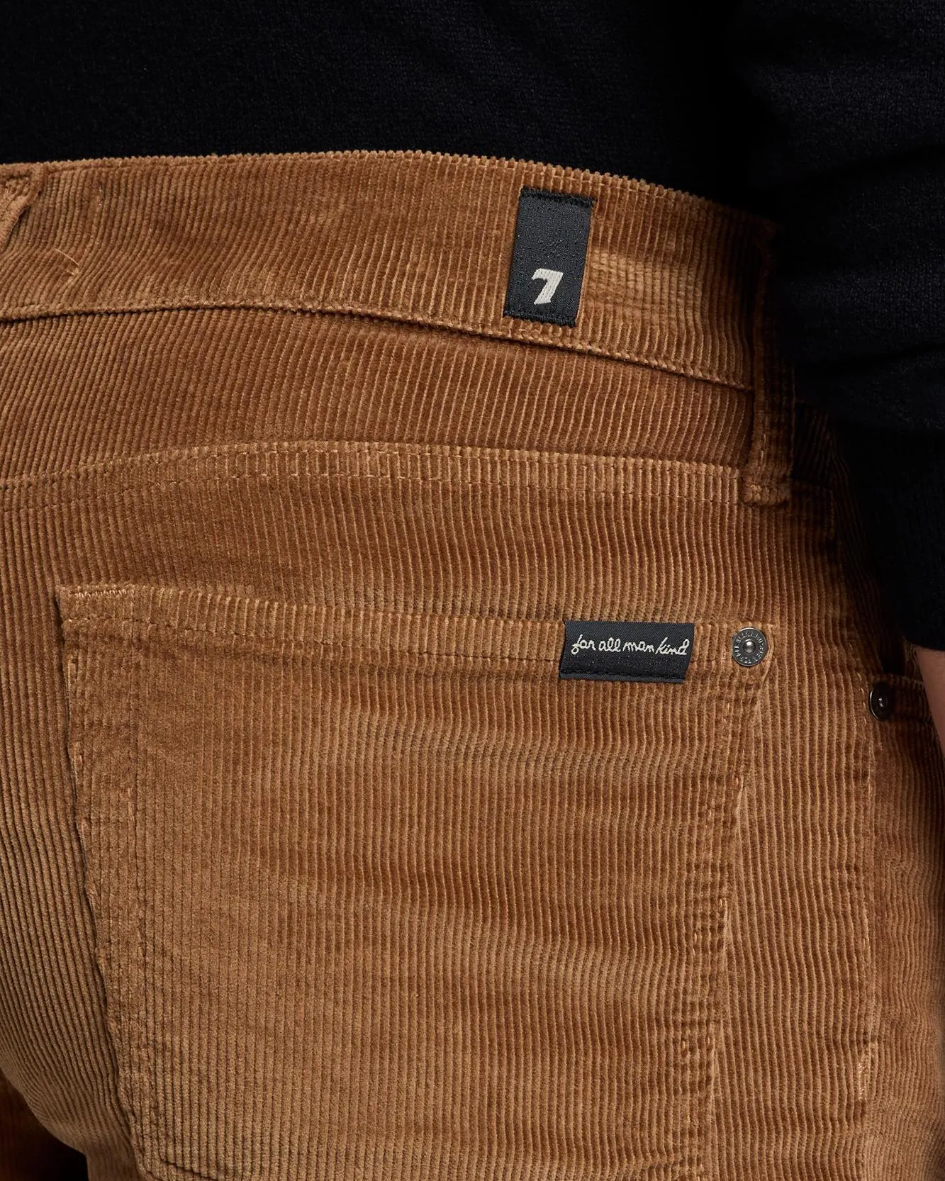 Corduroy Slimmy Tapered in Nutshell sold by 7 For All Mankind product image thumbnail 5