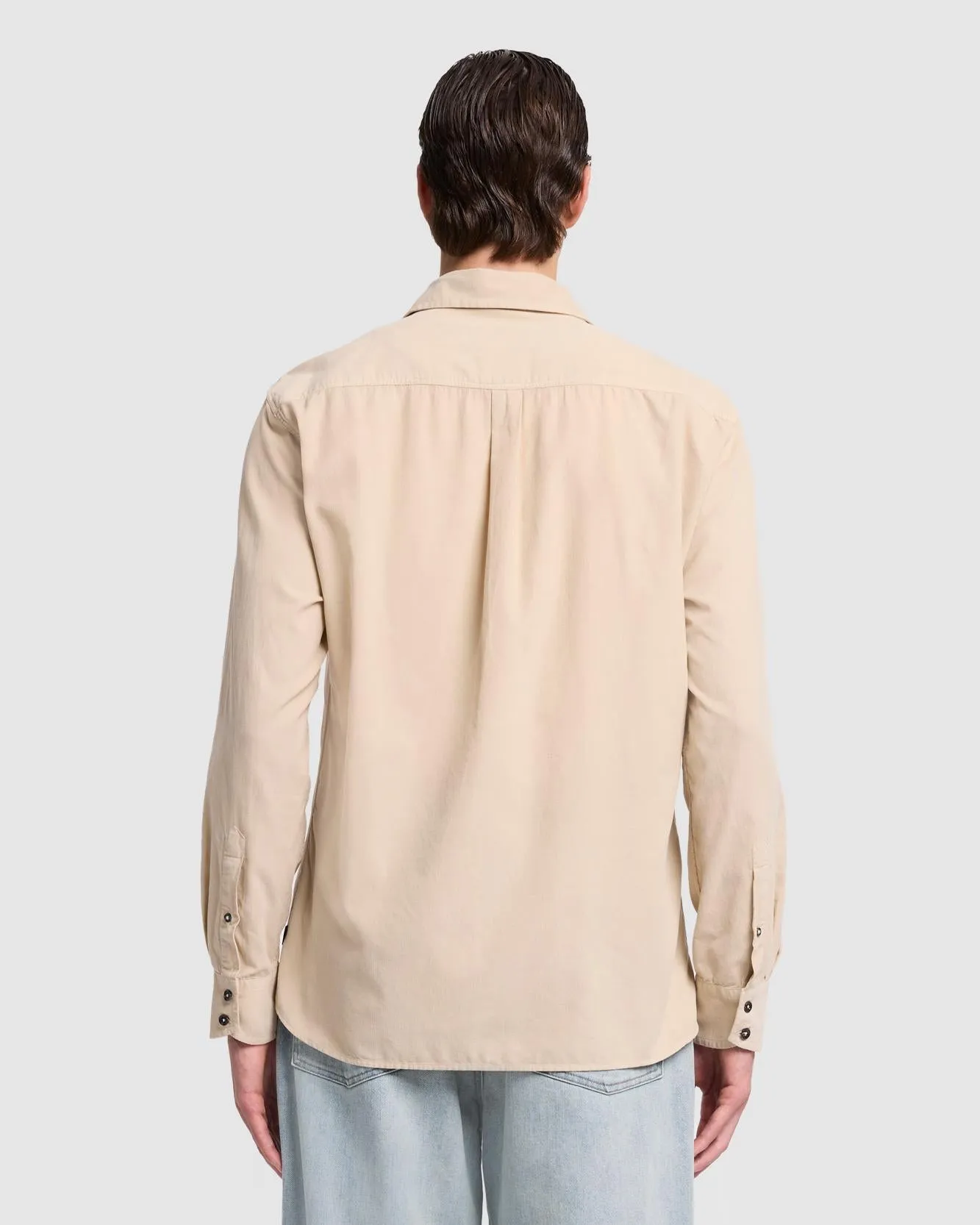 Corduroy Shirt in Alabaster sold by 7 For All Mankind product image thumbnail 4