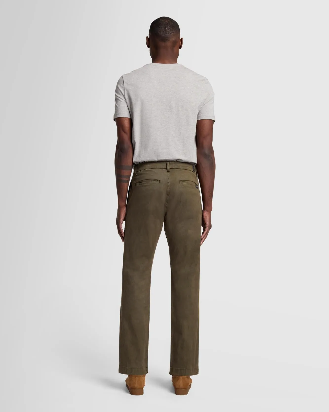Comfort Twill Chino in Nori Green sold by 7 For All Mankind product image thumbnail 4