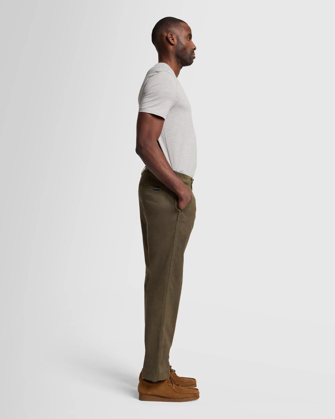 Comfort Twill Chino in Nori Green sold by 7 For All Mankind product image thumbnail 5