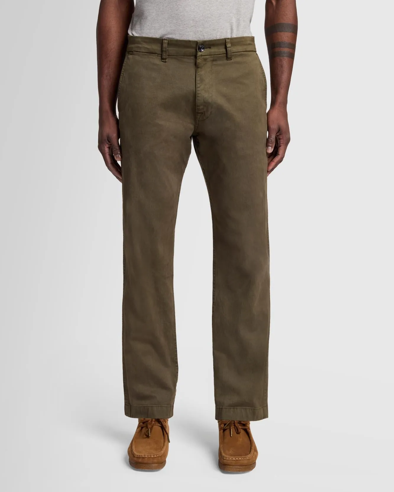 Comfort Twill Chino in Nori Green sold by 7 For All Mankind product image thumbnail 2