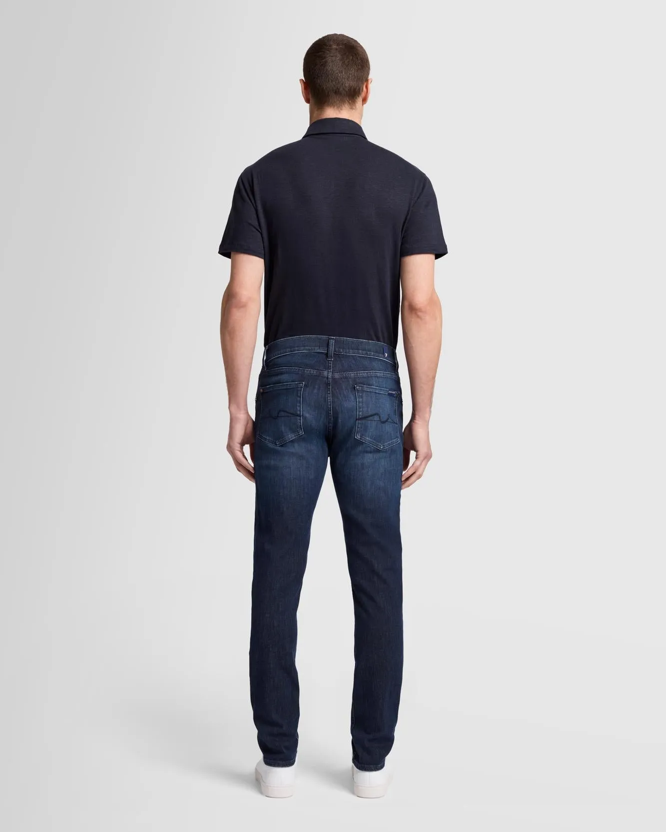 Stretch Tek Slimmy Tapered in Caps Lock sold by 7 For All Mankind product image thumbnail 4