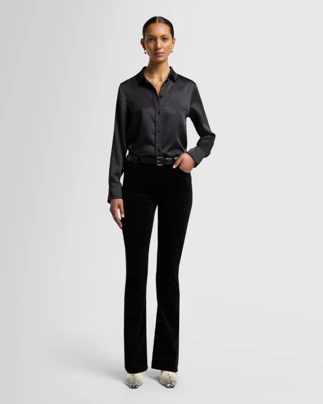 Velvet High Waist Ali in Black sold by 7 For All Mankind
