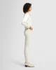 Velvet High Waist Skinny in Eggshell sold by 7 For All Mankind