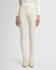 Velvet High Waist Skinny in Eggshell sold by 7 For All Mankind