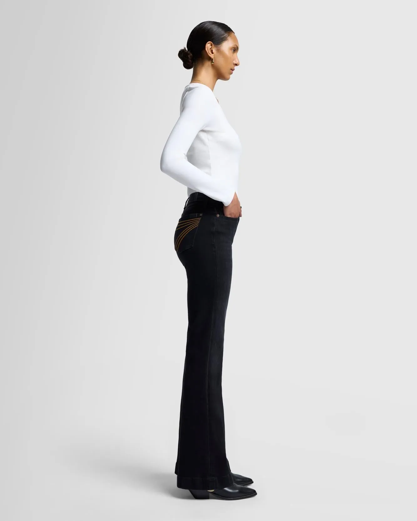 Heritage Dojo in Envy sold by 7 For All Mankind product image thumbnail 5