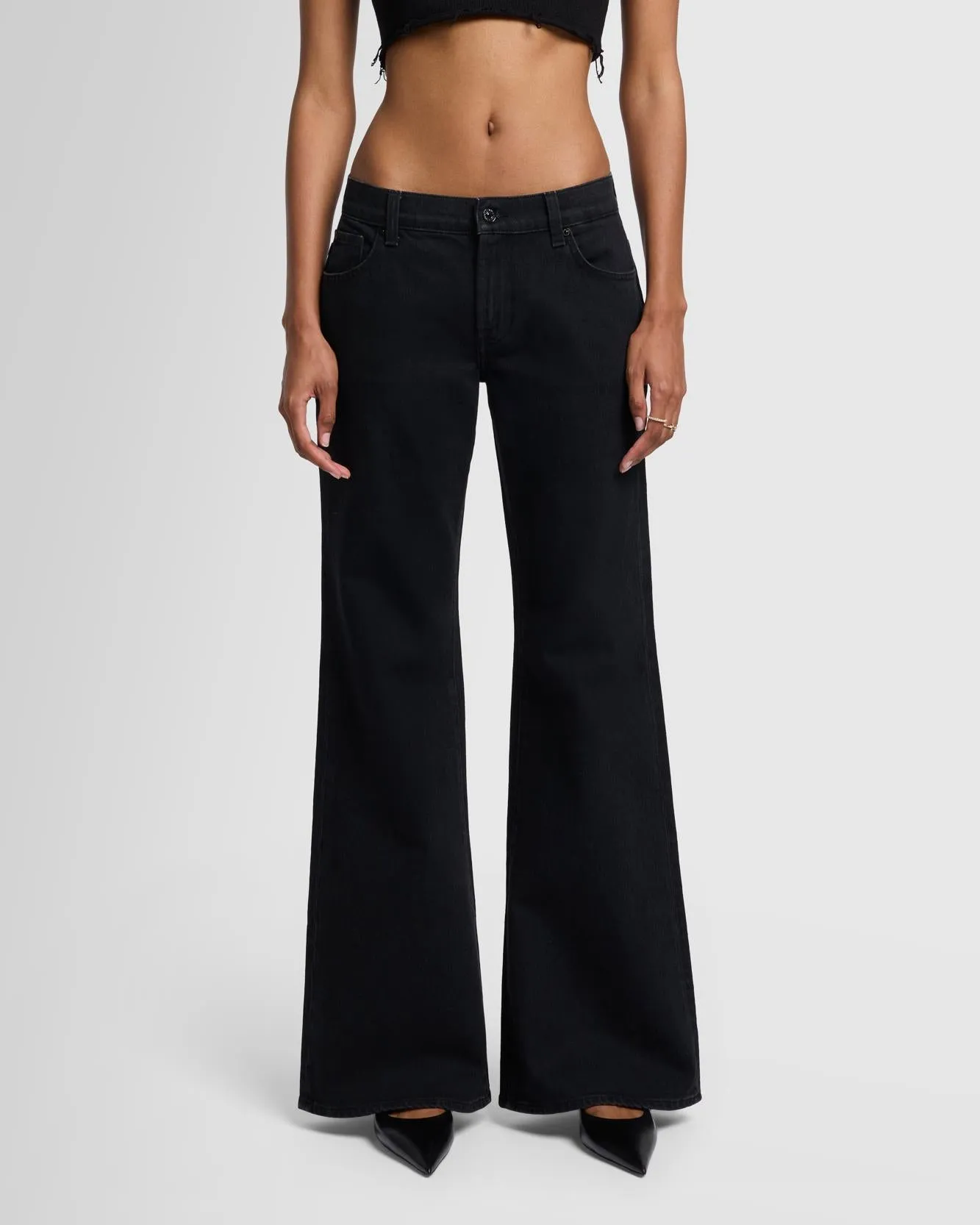 MANKIND Spencer Flare in Rinsed Black sold by 7 For All Mankind product image thumbnail 2