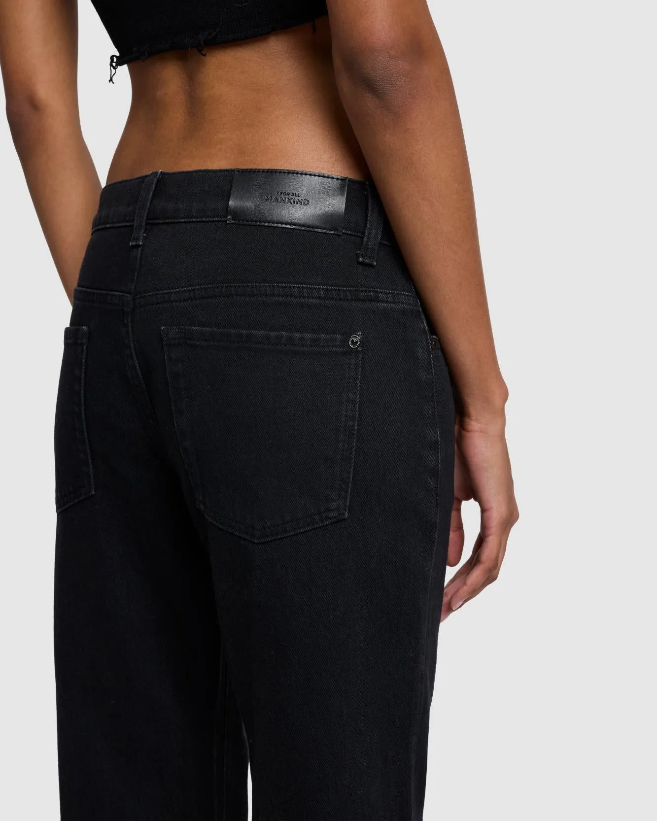 MANKIND Spencer Flare in Rinsed Black sold by 7 For All Mankind product image thumbnail 3