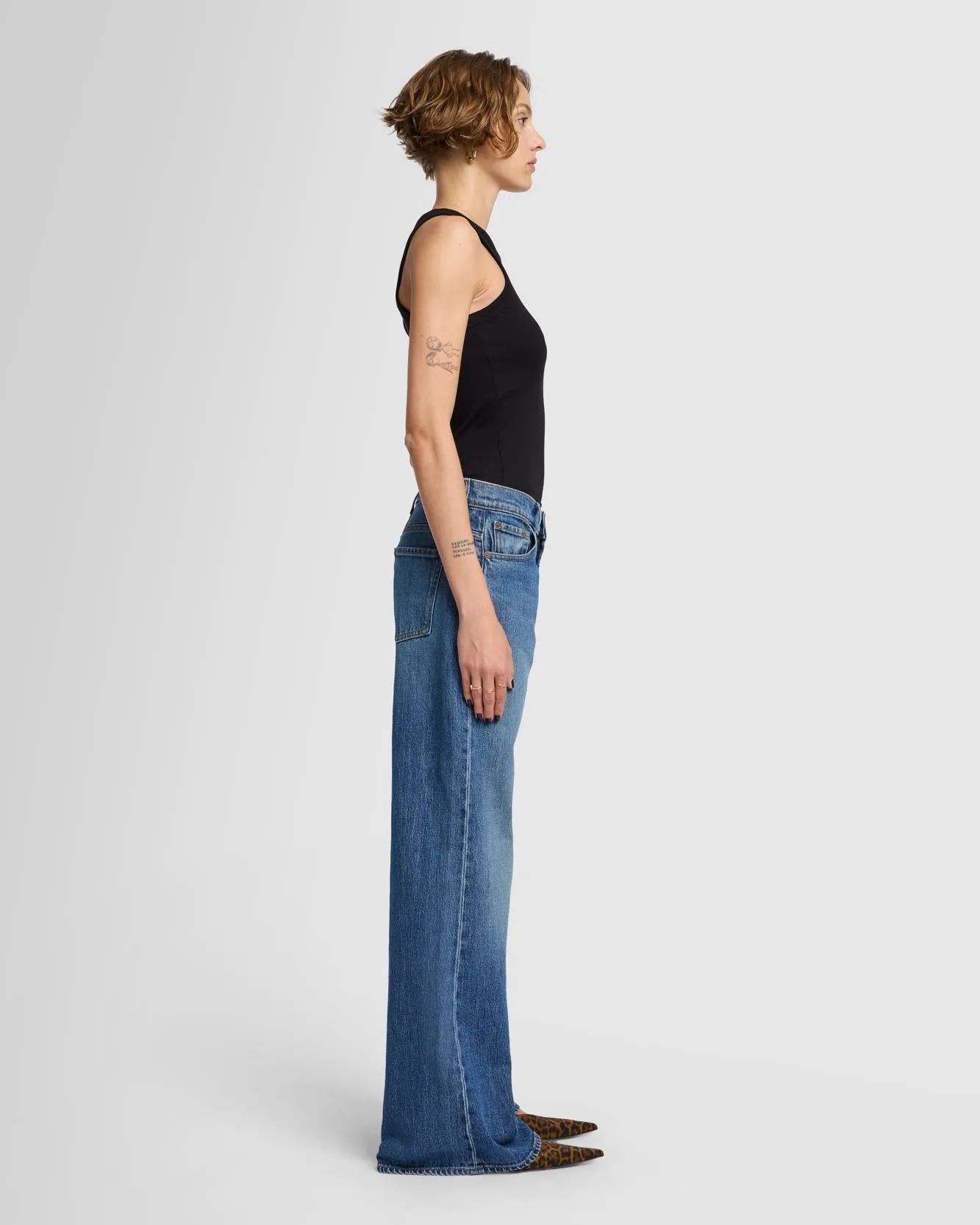 MANKIND Spencer Flare in Jasper sold by 7 For All Mankind product image thumbnail 4