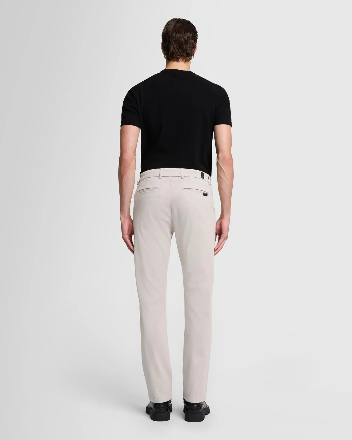Luxe Performance Sateen Slimmy Chino in Rocks sold by 7 For All Mankind product image thumbnail 5